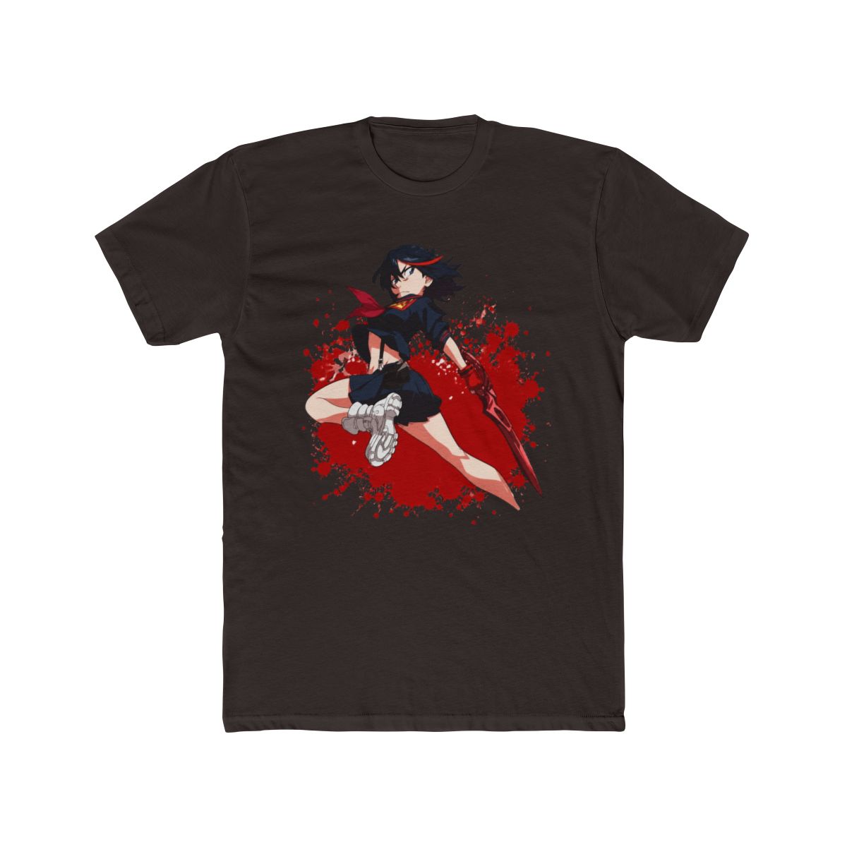 Kill La Kill Ryuko Matoi and Senketsu White T Shirt - alternate angle 2, merchandise
