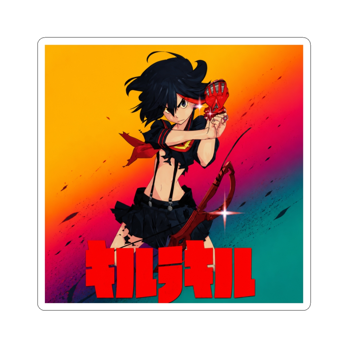kill la kill ryuko sticker