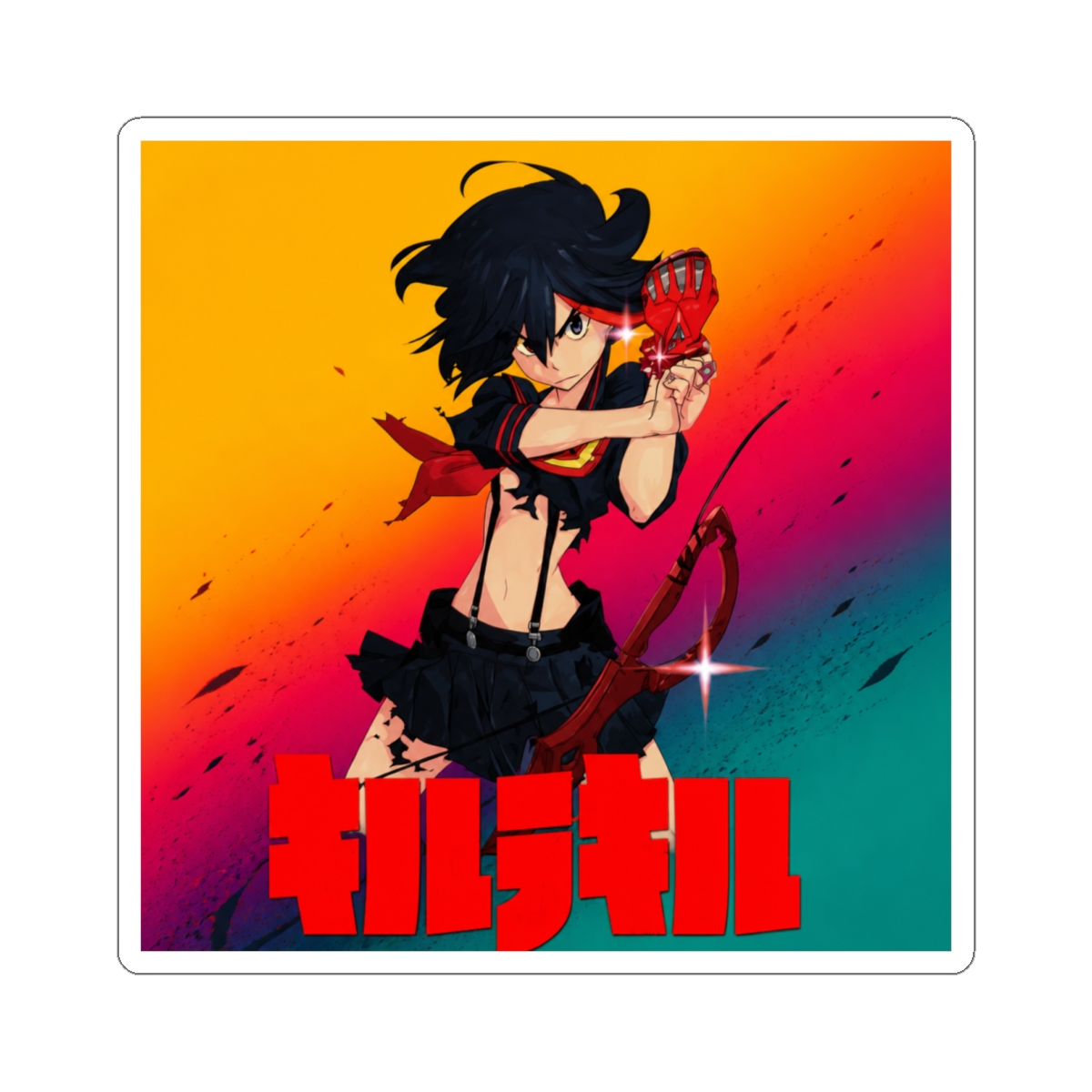 kill la kill ryuko sticker