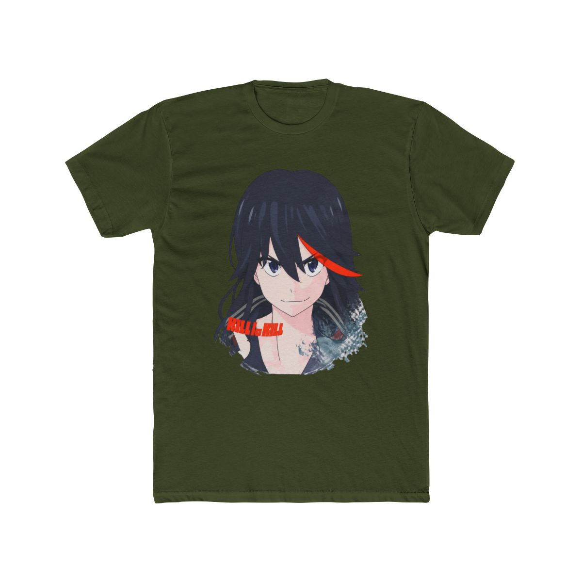 Kill La Kill Face Ryuko Girls T Shirt - alternate angle 5, merchandise