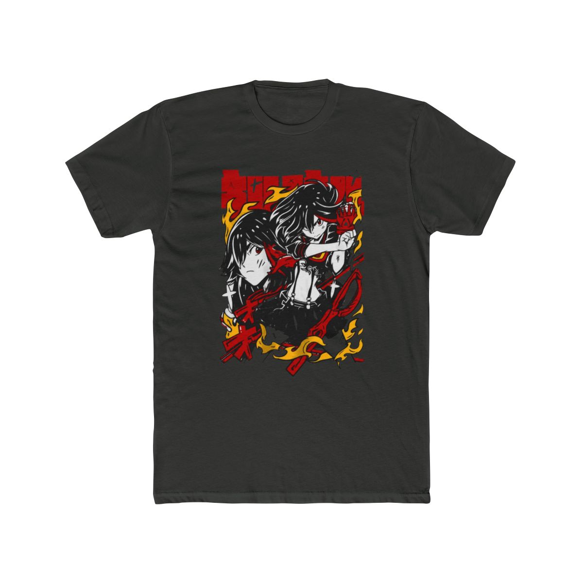 Ryuko Matoi Shirt, Kill la Kill Shirt, Anime Shirt, Vintage Tee - Artsholic - Fan Art Merch - alternate angle 5, merchandise
