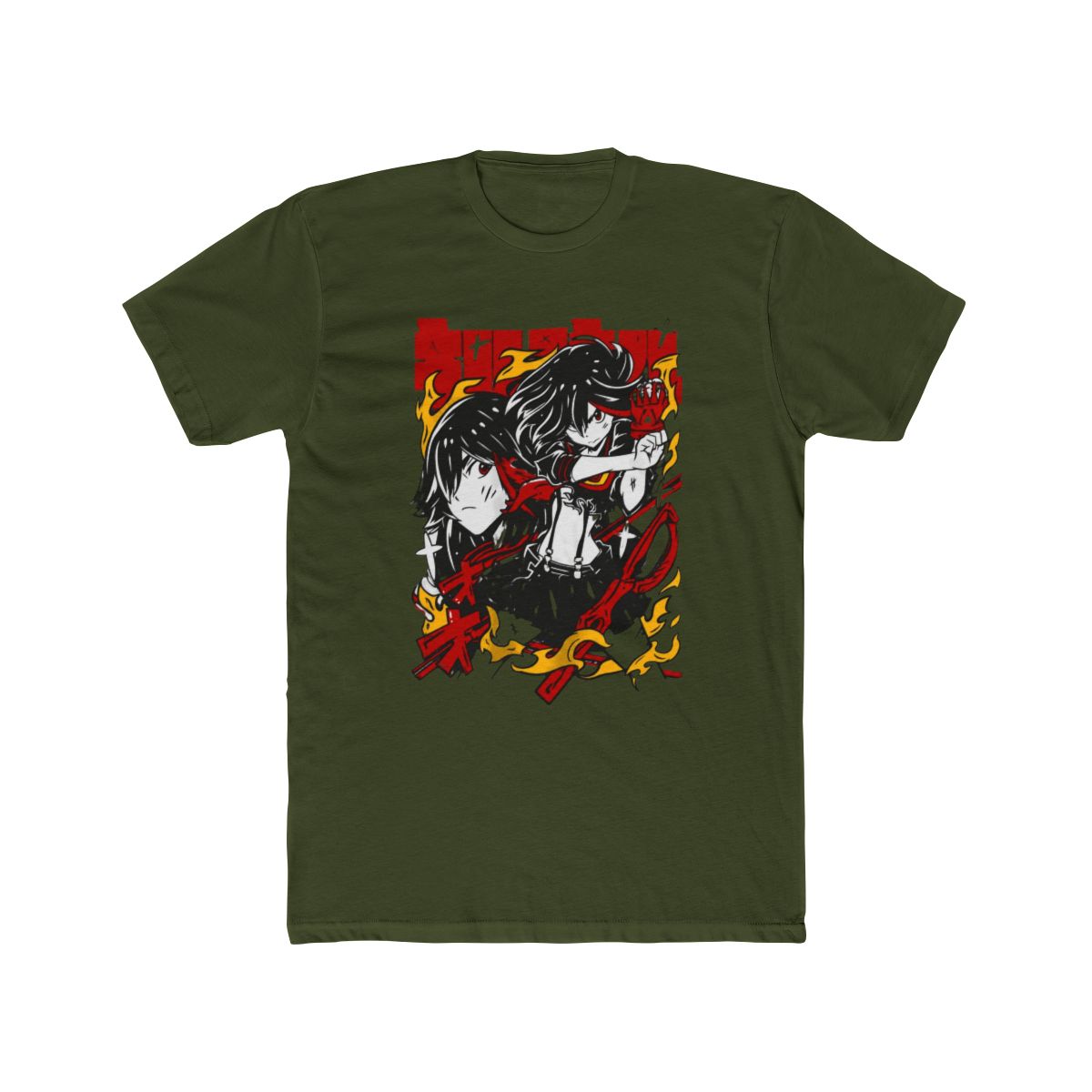 Ryuko Matoi Shirt, Kill la Kill Shirt, Anime Shirt, Vintage Tee - Artsholic - Fan Art Merch - alternate angle 4, merchandise