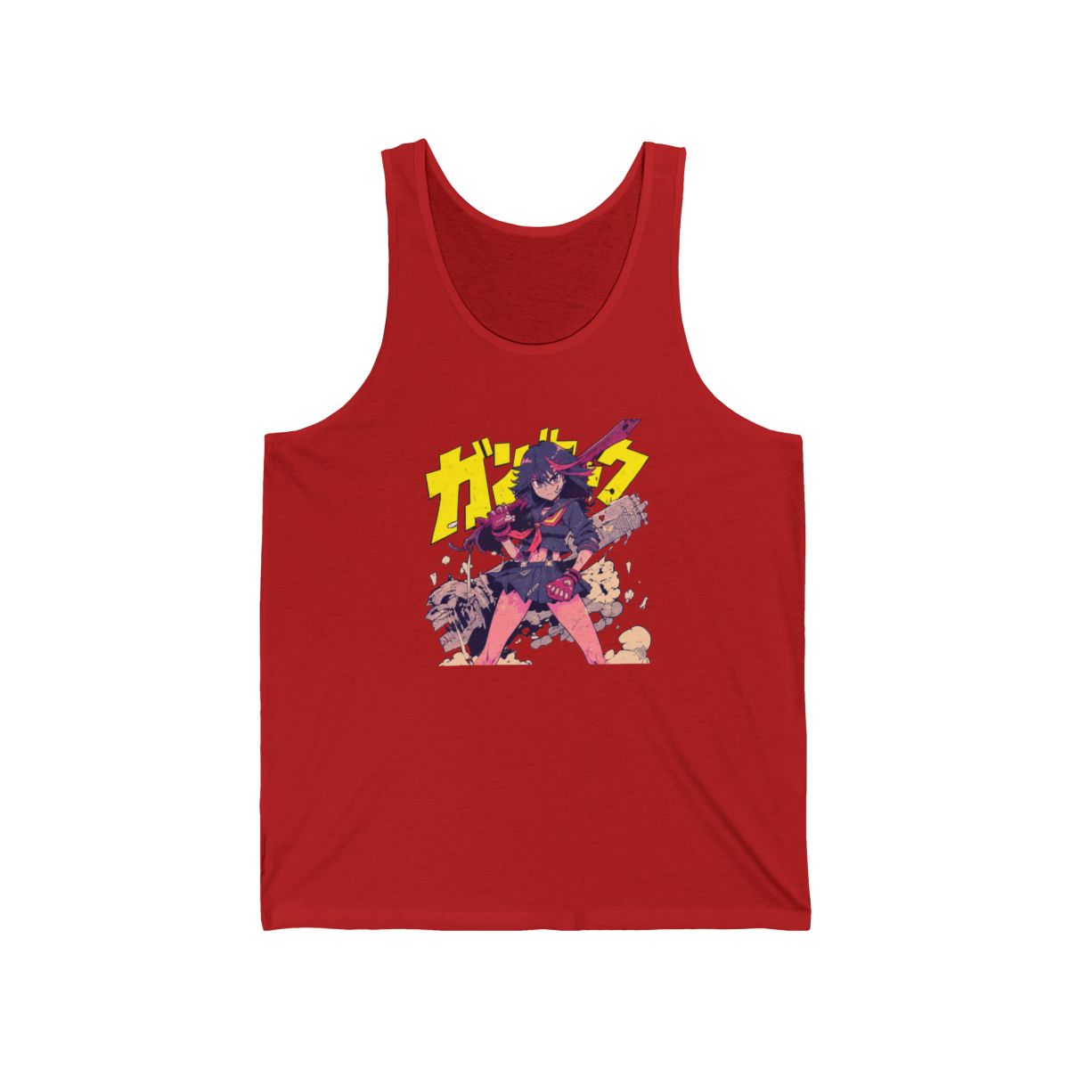 kill la kill Tank Top - alternate angle 3, merchandise