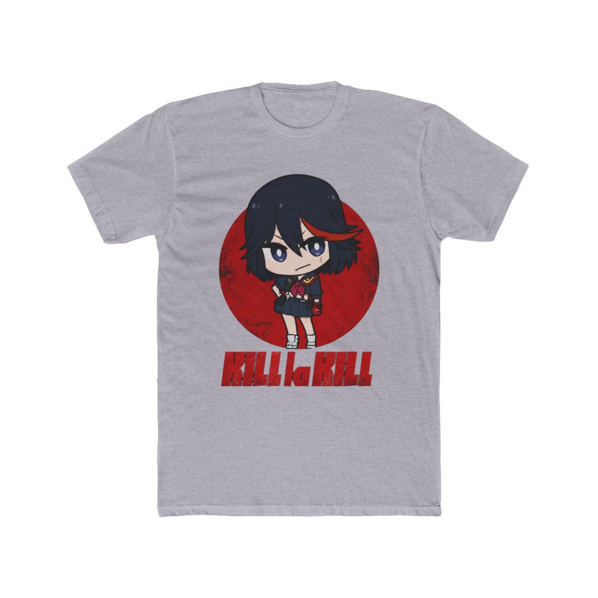 Kill La Kill Chibi Ryuko Matoi Adult Black Short Sleeve T Shirt -3XL