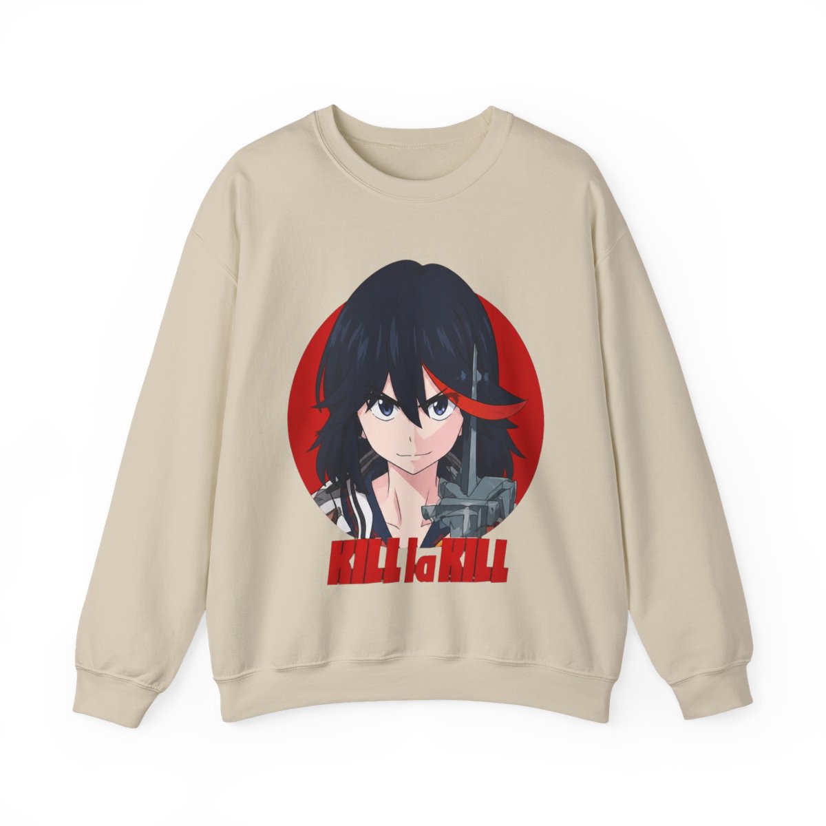 Kill La Kill Ryuko Matoi Crew Neck Sweatshirt - alternate angle 4, merchandise