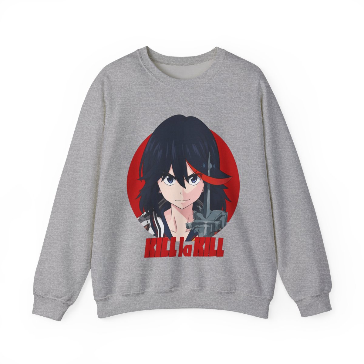 Kill La Kill Ryuko Matoi Crew Neck Sweatshirt - alternate angle 5, merchandise